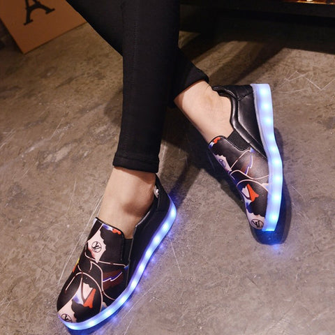 Sneakers With Light A048