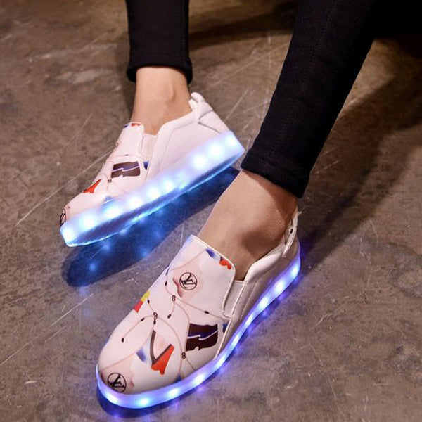 Sneakers With Light A048