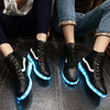 Light Up High Top Sneakers A050 - FlashShoes.com - 5