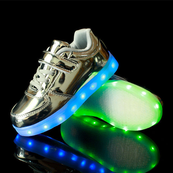 Kids Shoes With Light K228